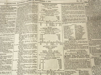 1850 THE REPUBLIC DAILY NEWSPAPER LOT OF 4 ISSUES - WASHINGTON - NP 3297L