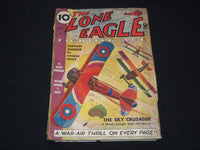 1935 APRIL THE LONE EAGLE FIGHTING ACE PULP MAGAZINE - SKY CRUSADER - ST 998I