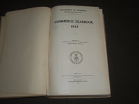 1924-1929 COMMERCE YEARBOOK LOT OF 5 - NICE FOLD OUT MAPS - KD 4283