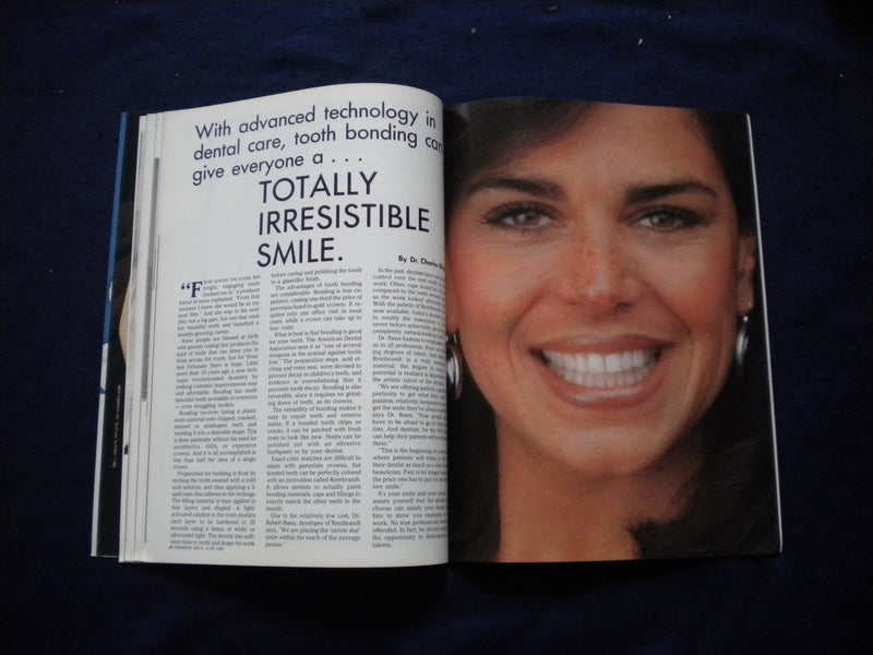 1984 JUNE COVER MODEL MAGAZINE - PREMIERE ISSUE - CHRISTIE BRINKLEY - B 2875P