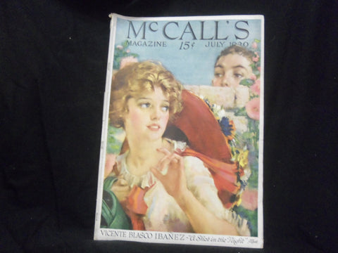 1920 JULY MCCALL'S MAGAZINE - GREAT PHOTOS AND ADS - ST 1128