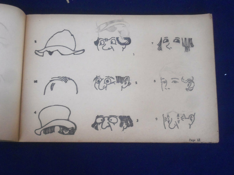 1937 KOPEEFUN KARTOONS - 5000 DIFFERENT COMBINATIONS - J 6462