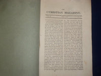 1825 MARCH & MAY THE CHRISTIAN MAGAZINE - LOT OF 2 - J 4589