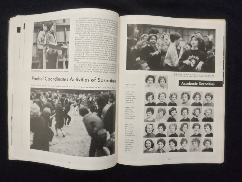 1962 GOPHER UNIVERSITY OF MINNESOTA YEARBOOK - MINNEAPOLIS, MINNESOTA - YB 3301