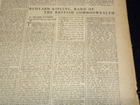 1919 NEW YORK TIMES NEWSPAPER BOOK REVIEW SECTIONS LOT OF 15 ISSUES - O 3221F