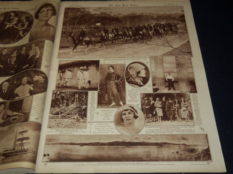 1925 OCTOBER 18 NEW YORK TIMES PICTURE SECTION - GUTZON BORGLUM - NT 9501
