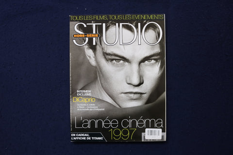 1997 STUDIO MAGAZINE - LEONARDO DICAPRIO COVER - FRENCH - E 18494