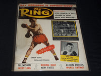 1956 DECEMBER THE RING MAGAZINE - CARMEN BASILIO FRONT COVER - E 4630