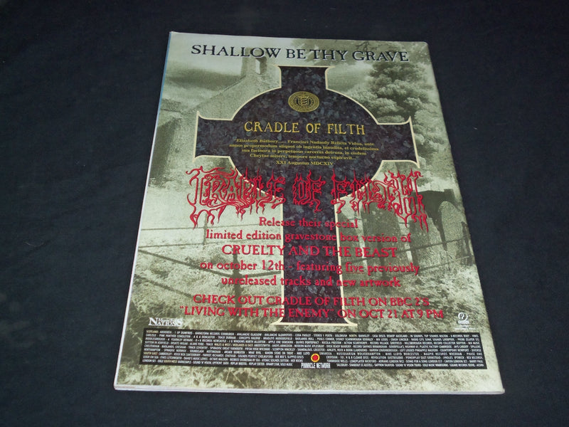 1998 TERRORIZER MAGAZINE - SEPULTURA - SP 6057