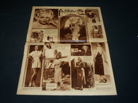 1936 APRIL 19 SAN FRANCISCO CHRONICLE ROTO LOT OF 2 - SHIRLEY TEMPLE - NP 5099