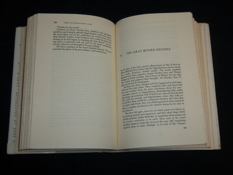 1969 THE OPPENHEIMER CASE HARDCOVER BOOK BY PHILIP STERN - KD 6846
