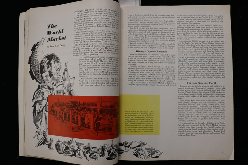 1962 CHICAGO INTERNATIONAL TRADE FAIR PROGRAM - K 3035