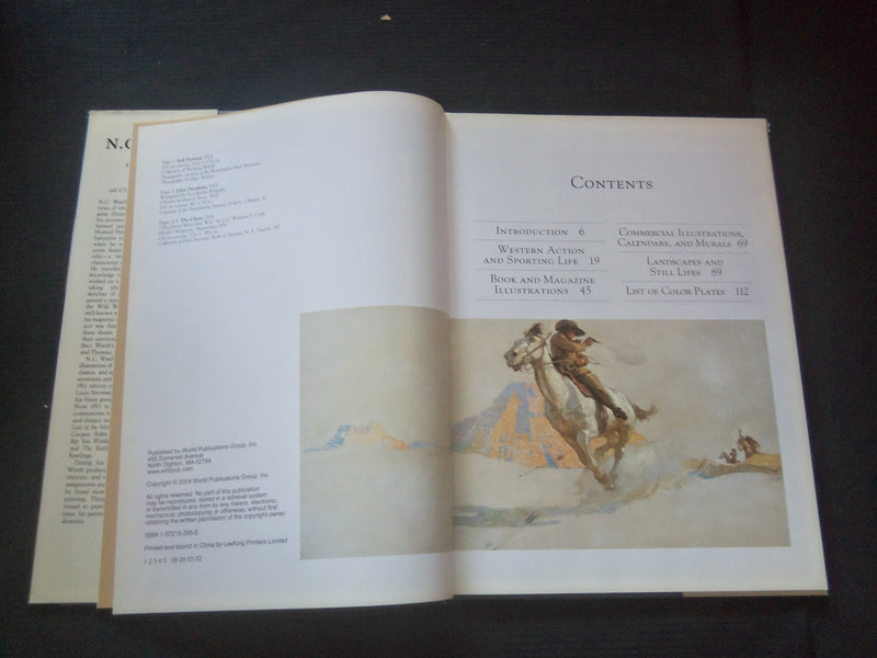 2004 N.C. WYETH HARDCOVER BOOK BY KATE JENNINGS - R 737F