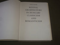 1985 REVIVAL ARCHITECTURE IN HUNGARY BY ANNA ZADOR HARDCOVER BOOK - I 1385