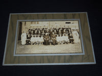 1933 ALL SAINTS GRADUATION CLASS PHOTO - MOUNTED - 9x13 - #200