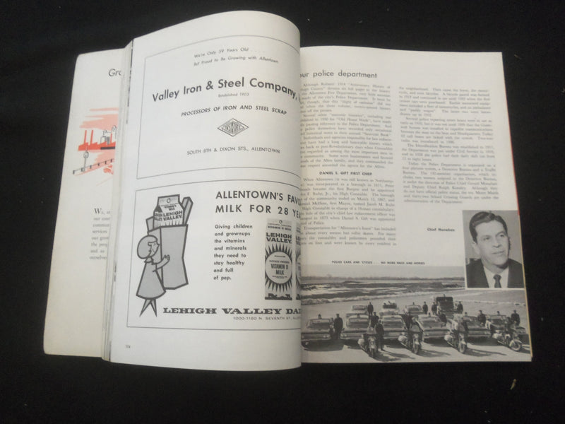 1962 ALLENTOWN, PA BICENTENNIAL - LEHIGH COUNTY, PA SESQUICENTENNIAL - ST 732I