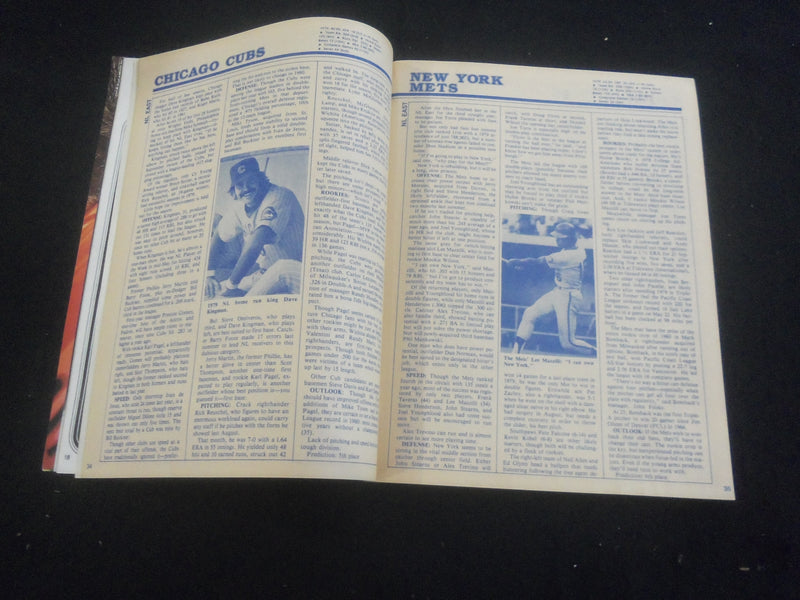 1980 APRIL BASEBALL MAGAZINE - PETE ROSE COVER - B 6348D