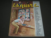 1945 NOVEMBER ESQUIRE MAGAZINE - VARGAS ILLUSTRATION - COVER AND ADS - ST 5063