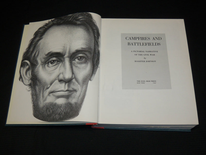 1967 CAMPFIRES AND BATTLEFIELDS HARDCOVER BOOK - CIVIL WAR - R 711S