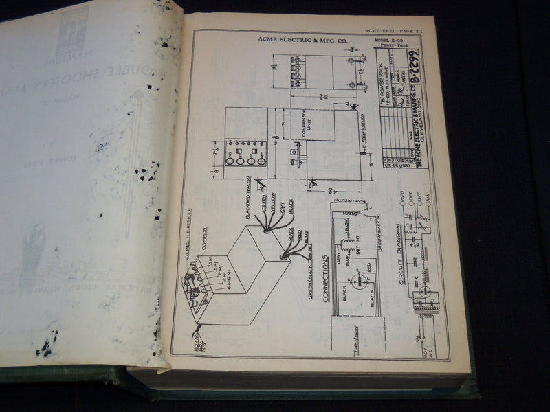 1934 NATIONAL UNION RADIO SERVICE MANUAL BY JOHN RIDER - VOLUME 3 - R 120D