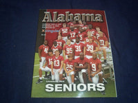 2005 NOVEMBER 12 UNIVERSITY OF ALABAMA VS LSU FOOTBALL PROGRAM - ST 4879F