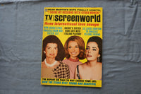 1969 MAR TV AND SCREENWORLD MAGAZINE - JACKIE KENNEDY-LIZ TAYLOR COVER - E 18709