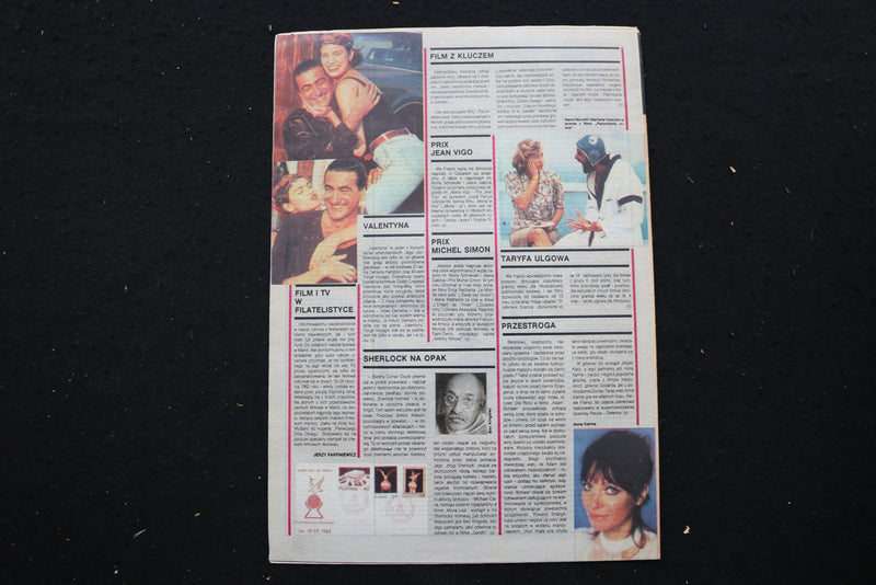 1990 MAY 19 EKRAN MAGAZINE - GAYGA COVER - E 25160