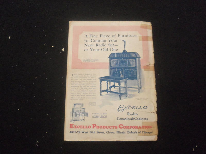 1926 FALL RADIO REVIEW & RADIO LISTENERS' GUIDE AND CALL BOOK MAGAZINE - B 433V