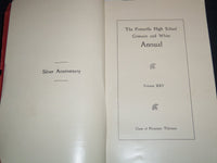 1913 CRIMSON & WHITE POTTSVILLE HIGH SCHOOL YEARBOOK - NICE PHOTOS - J 8183