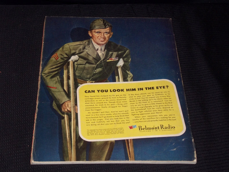 1943 OCTOBER RADIO NEWS MAGAZINE - CAMP TRUAX WISCONSIN FRONT COVER - E 5168