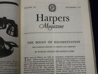 1934 HARPER'S MONTHLY MAGAZINE LOT OF 7 ISSUES - GREAT STORIES & ADS - WR 228