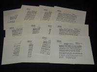 1994 CAROUSEL LINCOLN CENTER PUBLICITY PHOTOS LOT OF 12 - 8x10 - #101