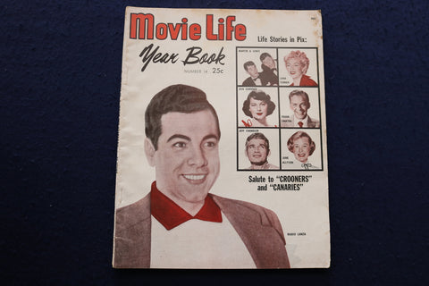 1952 MOVIE LIFE YEARBOOK MAGAZINE - MARIO LANZA COVER - E 9129