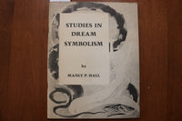 1965 STUDIES IN DREAM SYMBOLISM SOFTCOVER BOOK BY MANLY P. HALL - K 3161