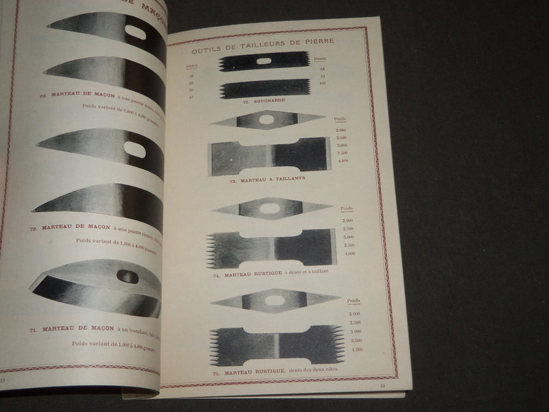 1900'S COMPTOIR DES OUTILS D'AGRICULTURE DU SUD-OUEST FRENCH CATALOGUE - FR 638