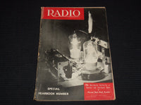 1939 JANUARY RADIO MAGAZINE ANNUAL - SPECIAL YEARBOOK NUMBER - J 7574