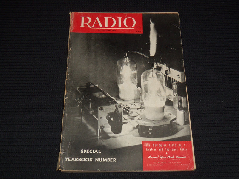 1939 JANUARY RADIO MAGAZINE ANNUAL - SPECIAL YEARBOOK NUMBER - J 7574