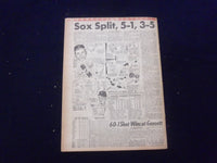 1958 JULY 5 BOSTON DAILY RECORD NEWSPAPER - HOLIDAY TOLL SOARS TO 14 - NP 6348