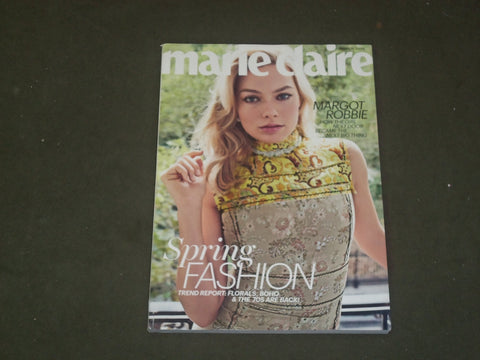 2015 MARCH MARIE CLAIRE MAGAZINE - MARGOT ROBBIE COVER - B 3377