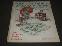 1902 JULY 19 THE SATURDAY EVENING POST MAGAZINE - HARRISON FISHER COVER- SP 1051