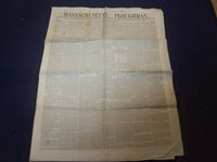 1846 DECEMBER 5 MASSACHUSETTS PLOUGHMAN NEWSPAPER - SURGERY INVENTION - NP 5138