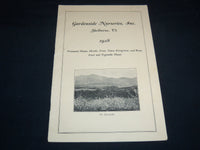 1928 GARDENSIDE NURSERIES INC. CATALOG - SHELBURNE, VERMONT - J 8506