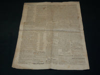 1830 JANUARY 9 OLD COLONY MEMORIAL NEWSPAPER - PLYMOUTH MASSACHUSETTS- NP 5228