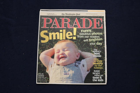 2006 DECEMBER 3 PARADE MAGAZINE - ZACK EVANS, 8 MONTHS OLD COVER - E 18382