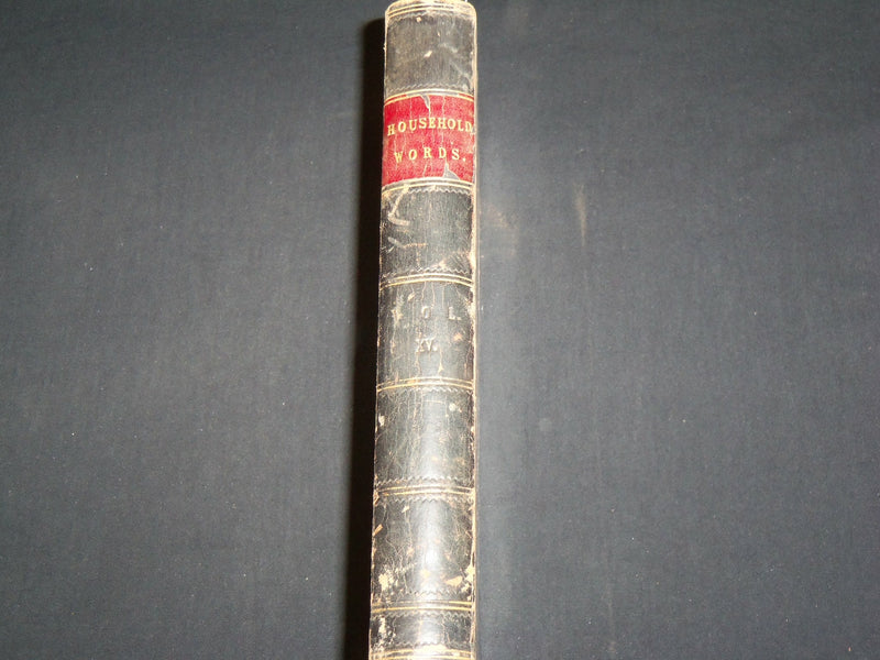 1857 HOUSEHOLD WORDS WEEKLY JOURNAL VOLUME 15 - CHARLES DICKENS - KD 6355