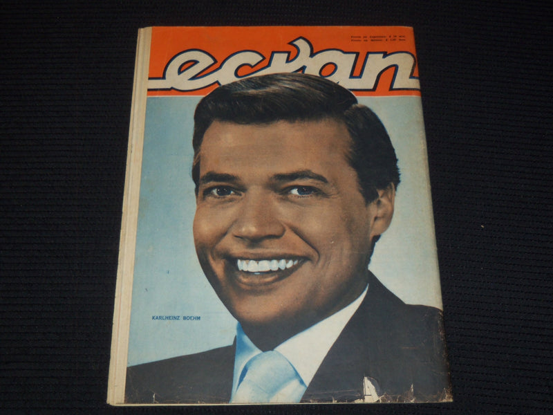 1962 NO. 1638 ECRAN MAGAZINE - MARILYN MONROE COVER - RARE - E 17048