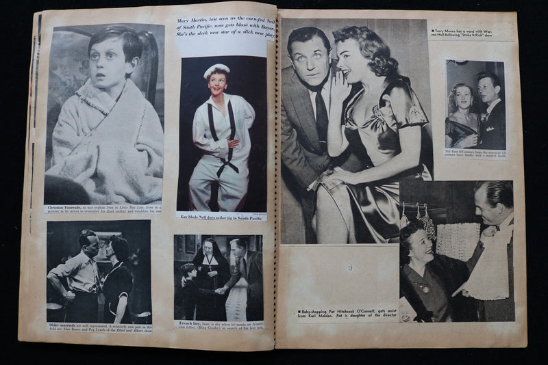 1950'S MOVIE STARS SCRAPBOOK -KIRK DOUGLAS-GINGER ROGERS-BURT LANCASTER- E 24924