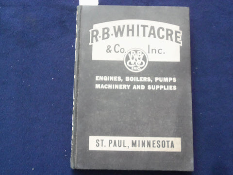 1945 R.B. WHITACRE & CO. INC. HARDCOVER SUPPLIES CATALOG - ST. PAUL, MN - R 98F