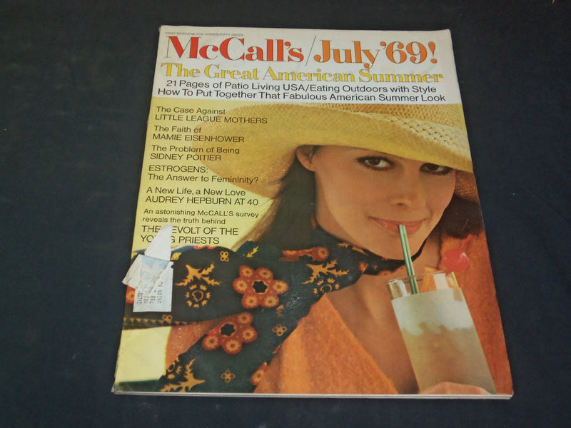 1969 JULY MCCALL'S MAGAZINE - THE GREAT AMERICAN SUMMER - SP 7989