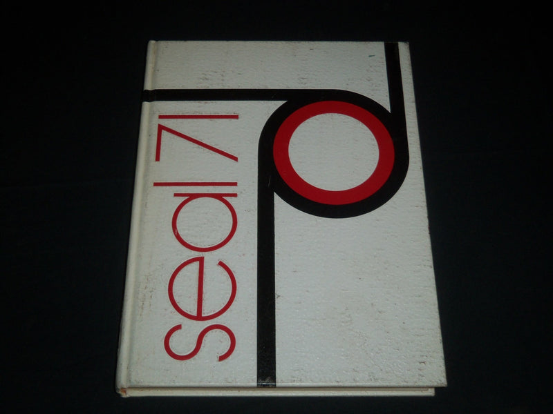 1971 SEAL THE LAND TRENTON STATE COLLEGE YEARBOOK - NEW JERSEY - PHOTOS- YB 1705